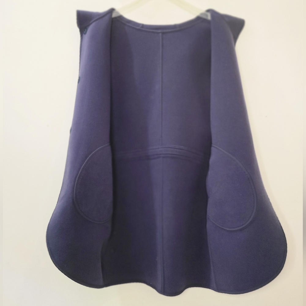 Lululemon Urban Horizons Reversible Cinch Waist Jacket in Navy Blue Sz Small - Picture 4 of 16